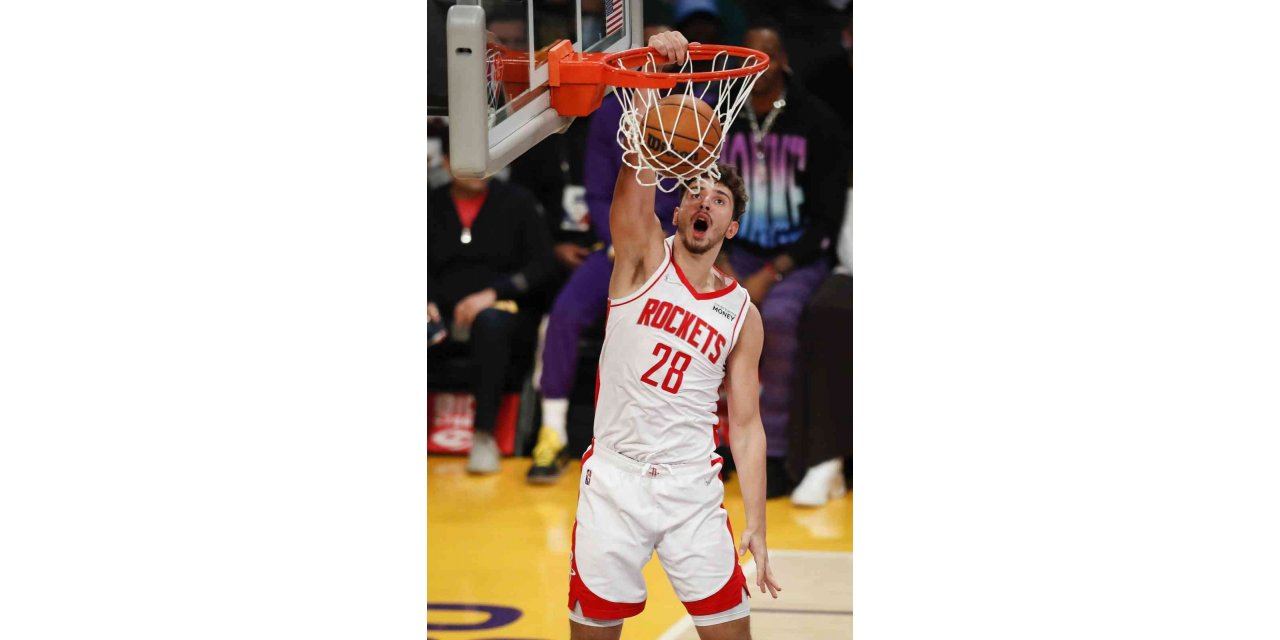 Alperen 21 sayı attı, Houston 13 maç sonra kazandı