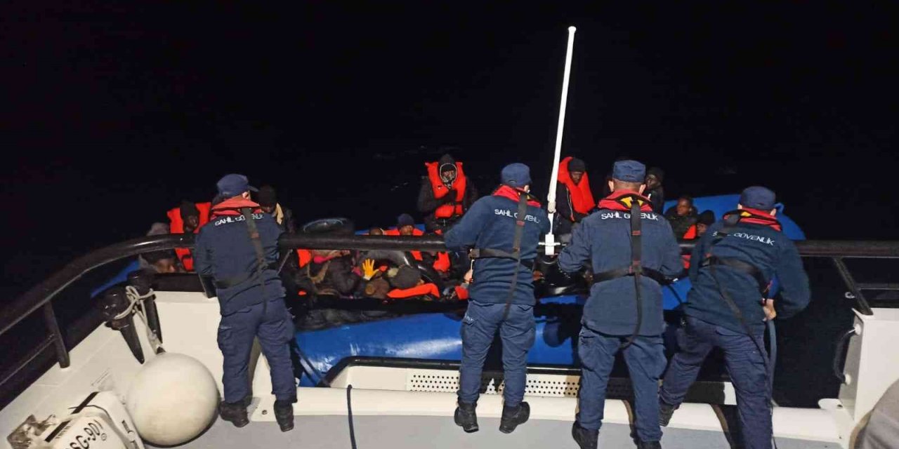 67 düzensiz göçmen yakalandı