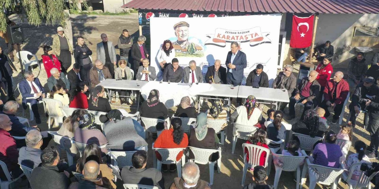 Başkan Karalar, Karataş’ta vatandaşlarla bir araya geldi