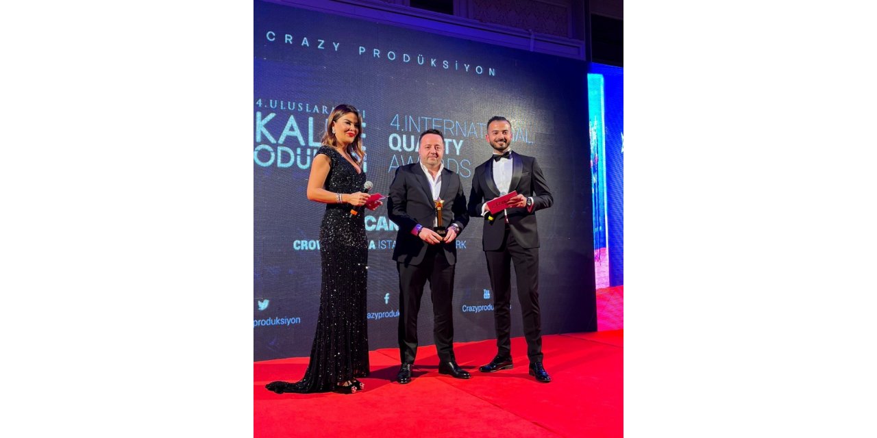 4. Uluslararası kalite ödüllerinde Memiç, ‘yılın yardımsever iş adamı’ ödülüne layık görüldü