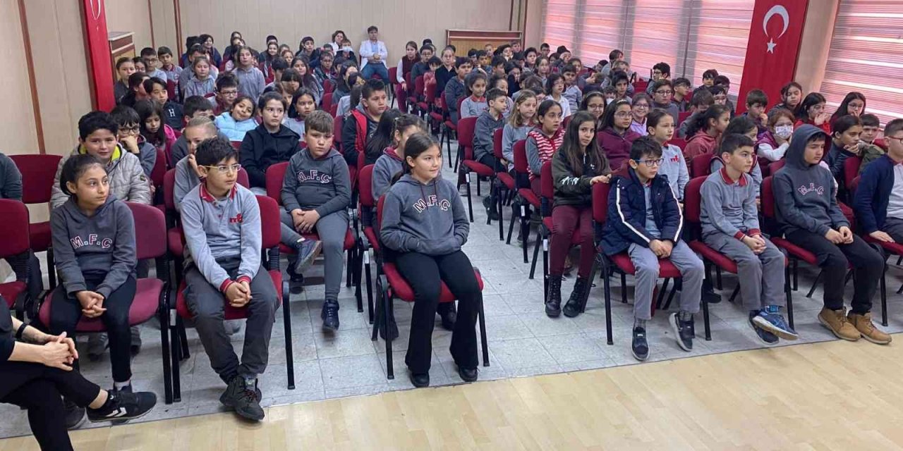 Öğrencilere gıda güvenliği anlatıldı