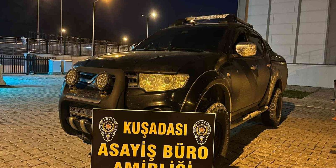 Kuşadası’nda hırsızlar polise yakalandı