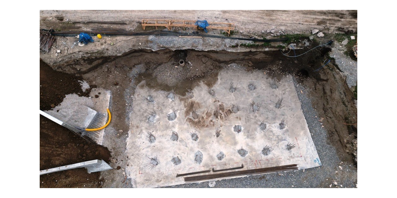 Amfi tiyatronun basamakları ortaya çıktı