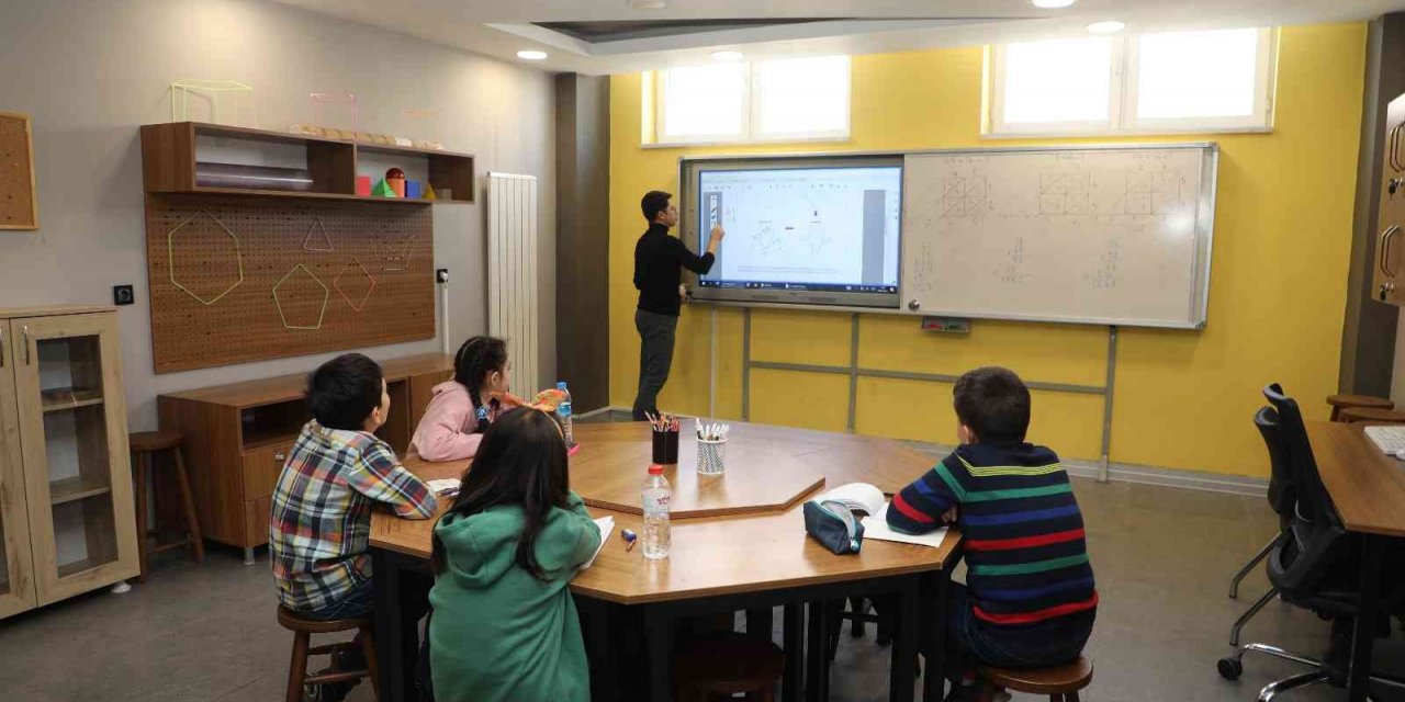 Ara tatilde BİLSEM’e yoğun ilgi