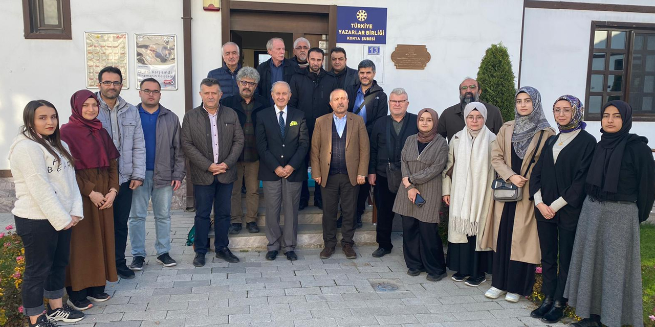 TYB Konya Yazarlık Atölyesi'nde Prof. Dr. Ahmet Çaycı ile Sanat- Tarih İlişkisi dersi