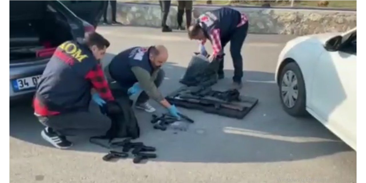 Mersin’de silah kaçakçılarına operasyon: 3 gözaltı