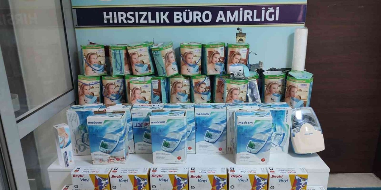 Sevgilisini hırsız yaptı, 250 bin TL’lik medikal ürün çaldı