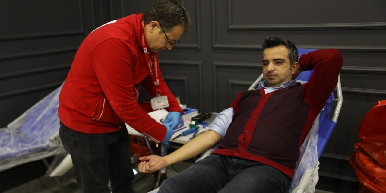 Başkan Palancıoğlu: "Kan bağışı acil değil, sürekli bir ihtiyaçtır"