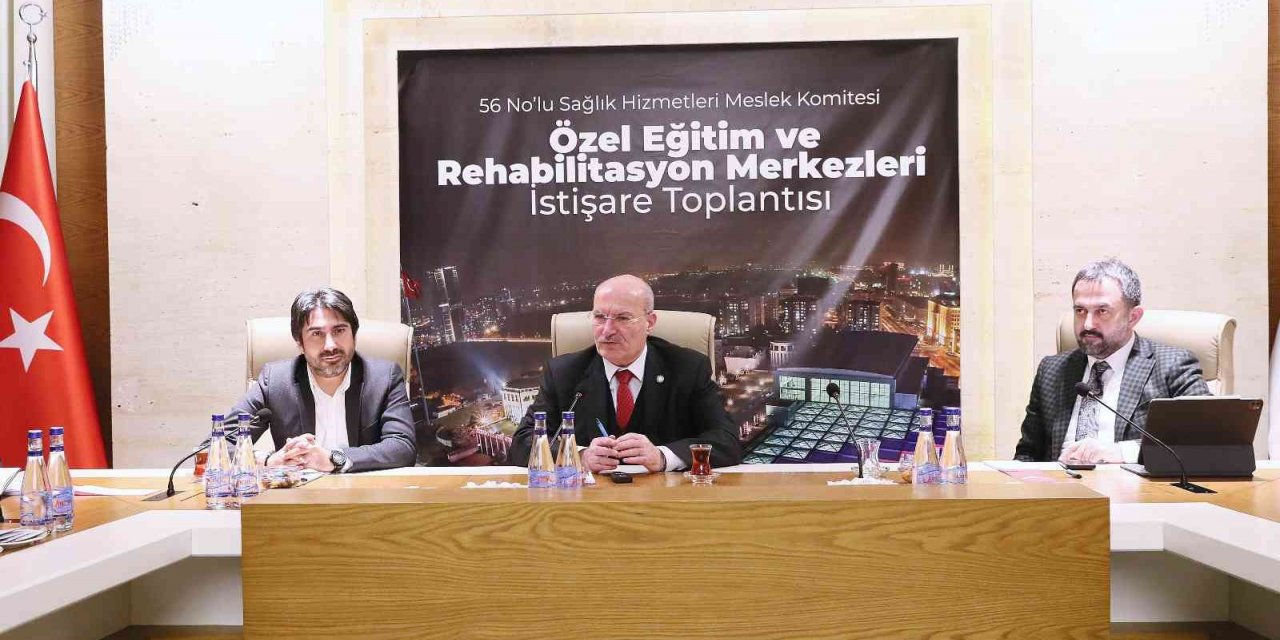 Özel eğitim ve rehabilitasyon merkezi sektörü temsilcileri ATO’da bir araya geldi