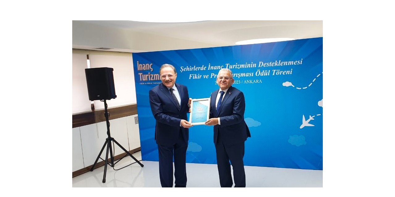 Başkan Büyükkılıç’a yılın ilk ödülü TBB’den