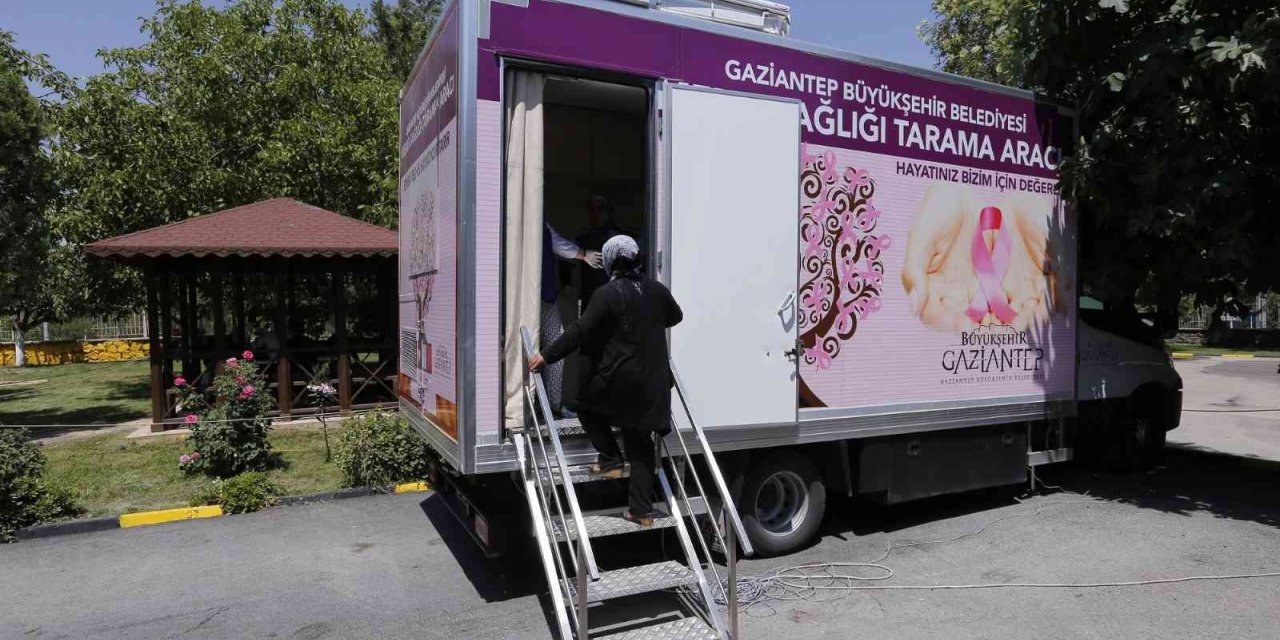 Gaziantep’te 164 bin 871 kadının sağlık taraması yapıldı