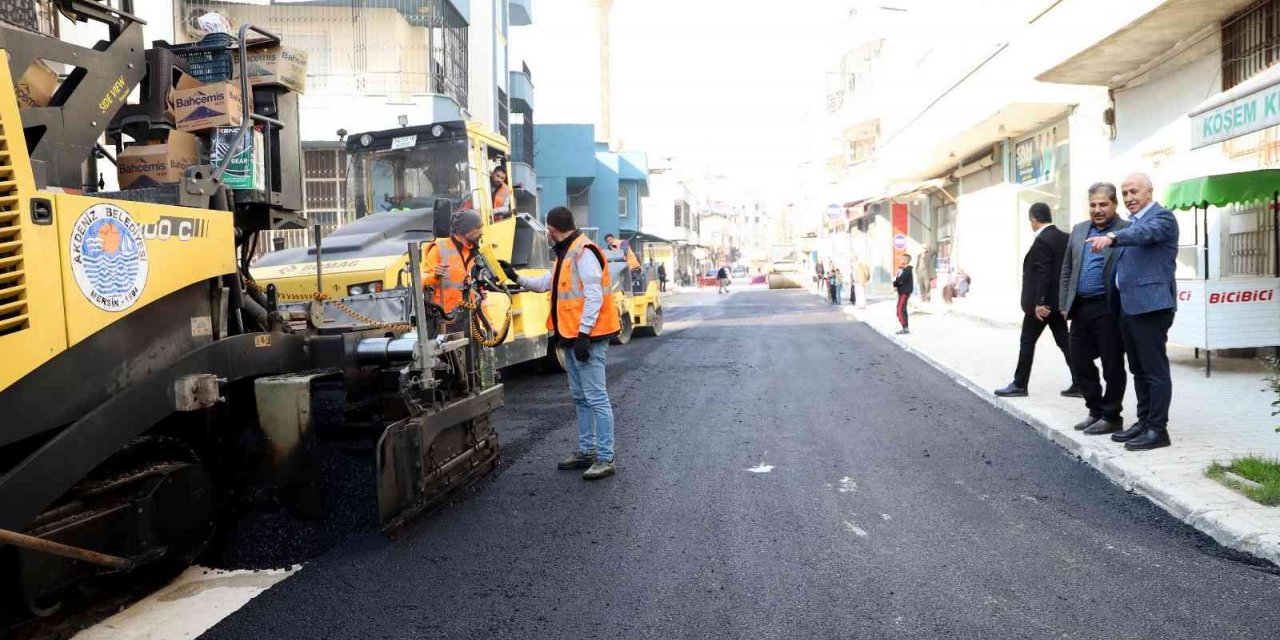 Akdeniz’de asfalt atağı
