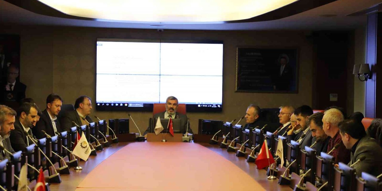 Çerkezköy TSO meclis toplantısı