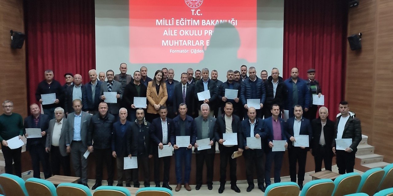 Çan’da muhtarlara eğitim