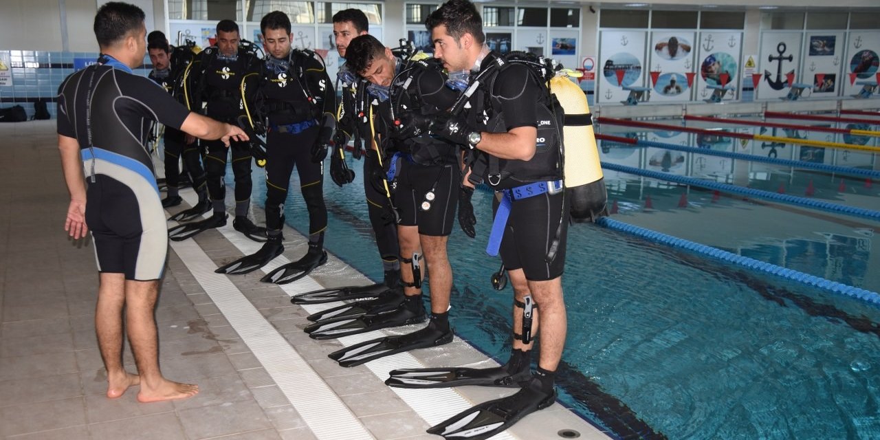 Osmaniye Belediyesi su altı ve su üstü kurtarma ekibi göreve hazır