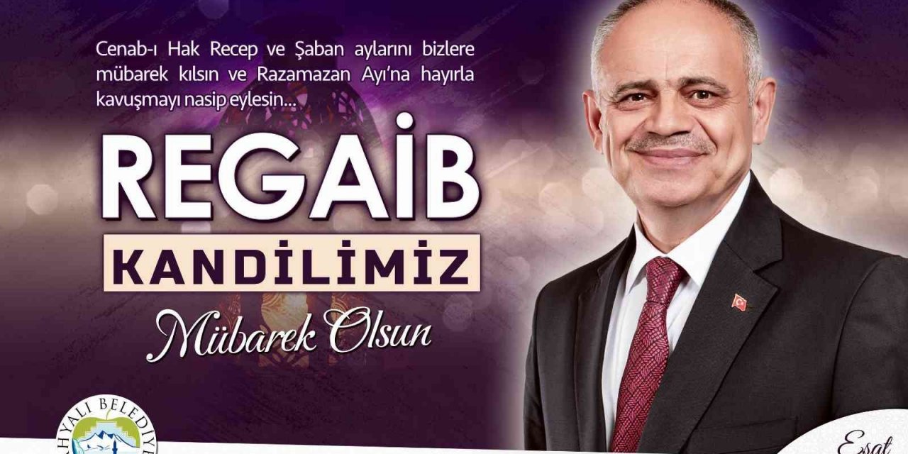 Başkan Öztürk’ten Regaib Kandili Kutlama Mesajı