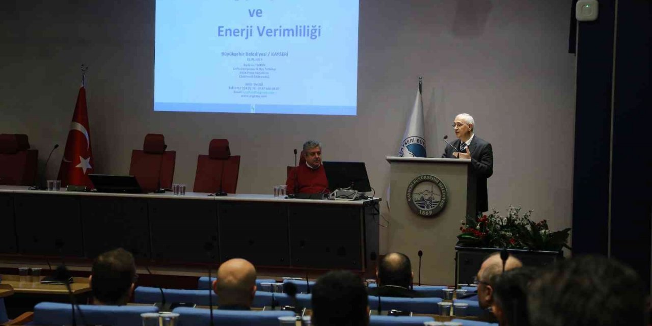 Büyükşehirden Personele Enerji Verimliliği Eğitim Semineri