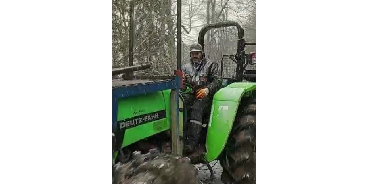 Karabük’te yüksek kesimlerde kar yağışı başladı