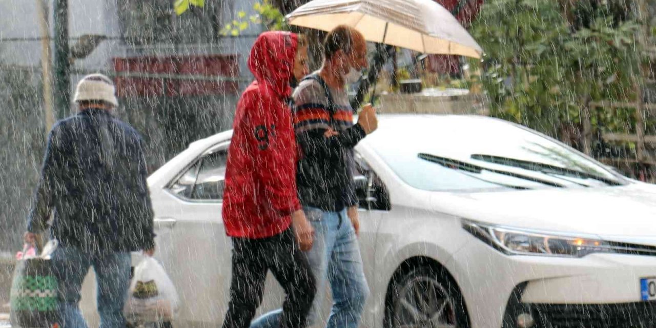 Denizli’ye kuvvetli yağış uyarısı