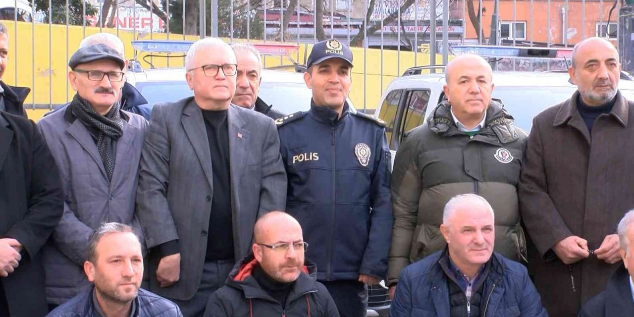 Kartal’da emniyet personeli için yeni araçlar koyun kesimi ve dualar eşliğinde alındı