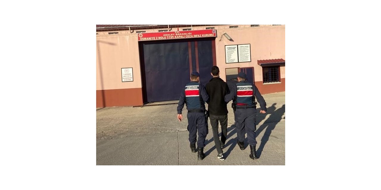 14 yıl 2 ay hapis cezasıyla aranan hükümlü yakalandı