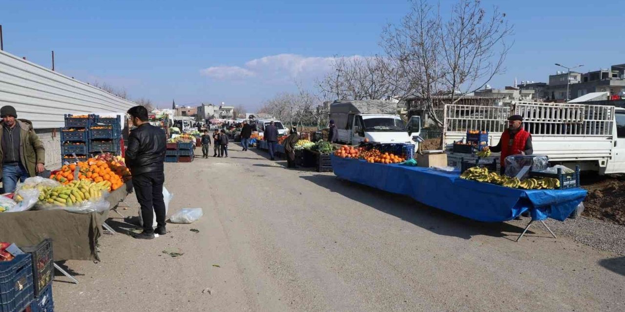 Kahta’da yeni bir semt pazarı daha kuruldu