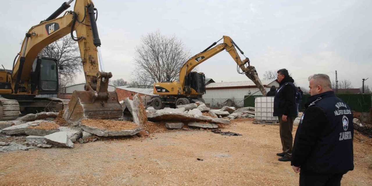 Nilüfer’de kaçak yapılarla mücadeleye devam