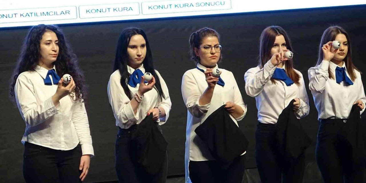 Efeler’deki 980 konut için kuralar Pazartesi günü çekilecek