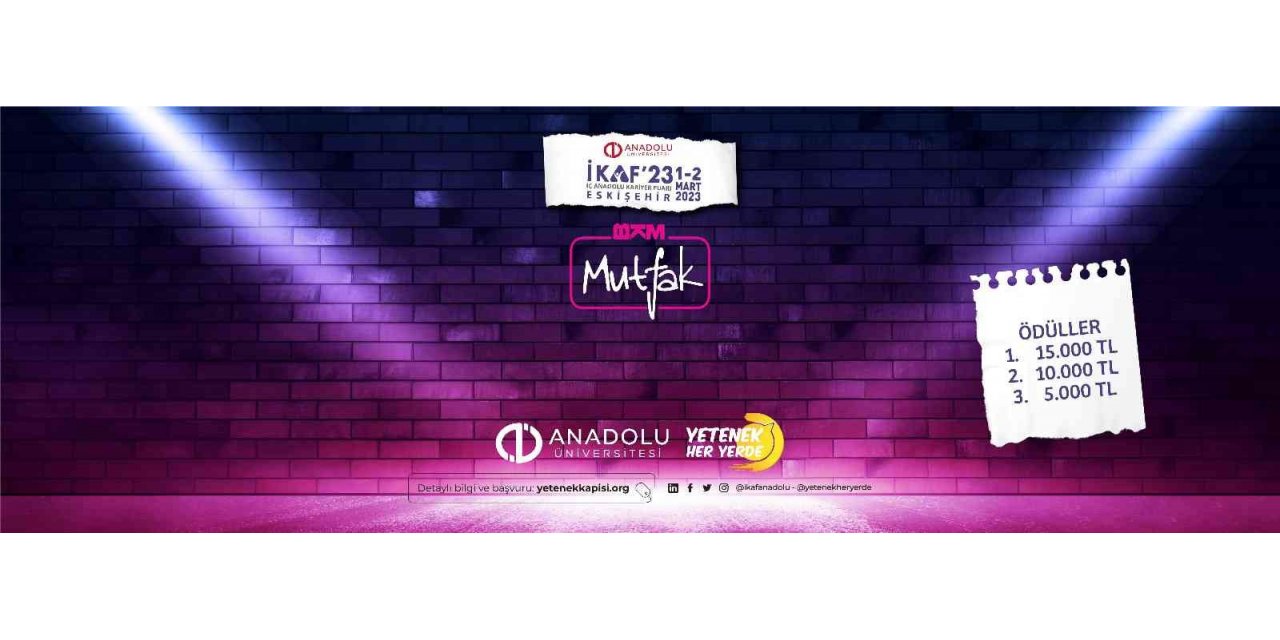 BKM Mutfak, İKAF’23 ile genç yetenekleri arıyor