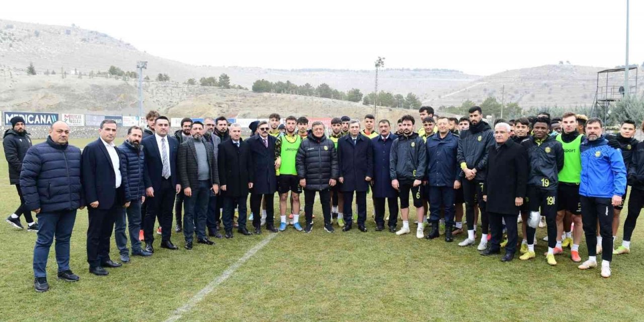 Yeni Malatyaspor’a moral ziyareti