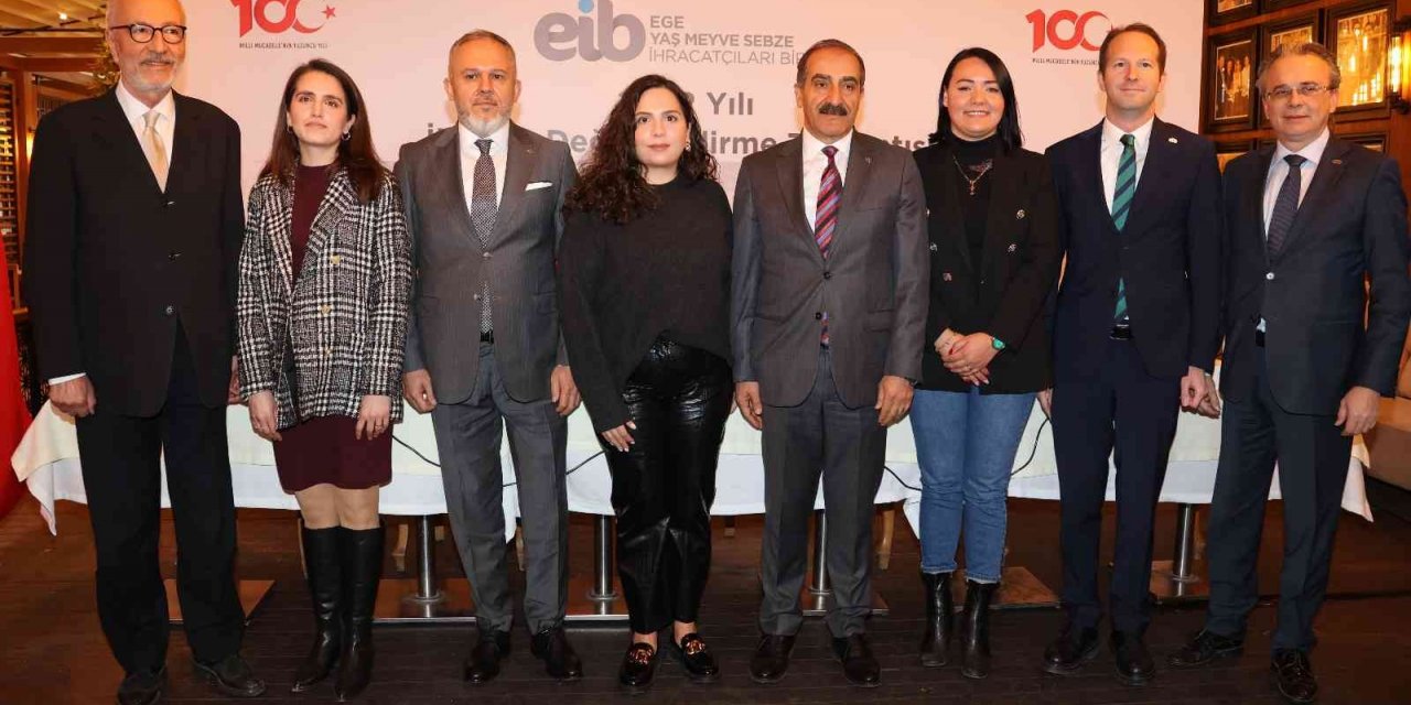 Egeli yaş meyve sebzecilerin ihracat hedefi 1 milyar 400 milyon dolar