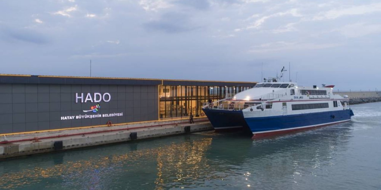 Hatay Deniz Otobüsü, yeni sezona 3 gemi ile başlayacak