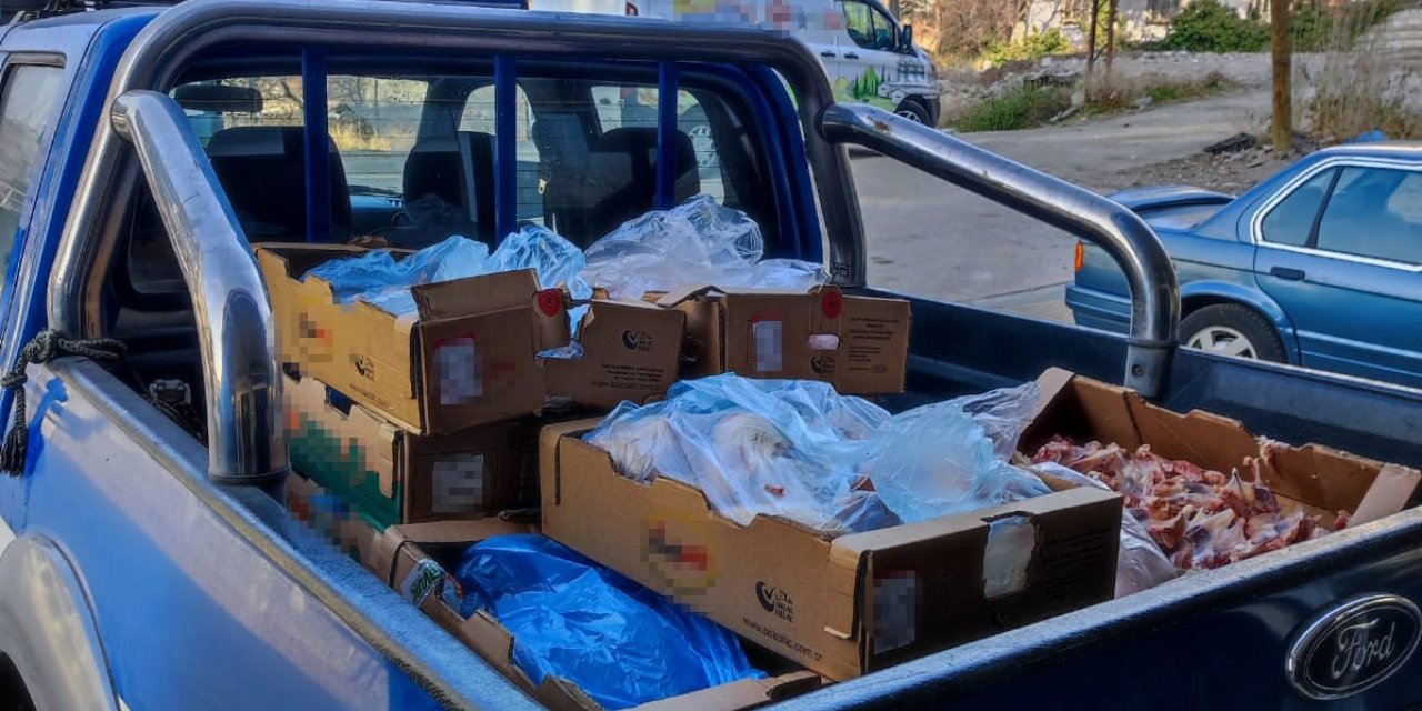 Altındağ zabıtasından kaçak et operasyonu