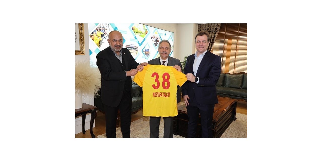 Talas Belediye Yalçın: "Kayserispor’a her daim destek vereceğiz"