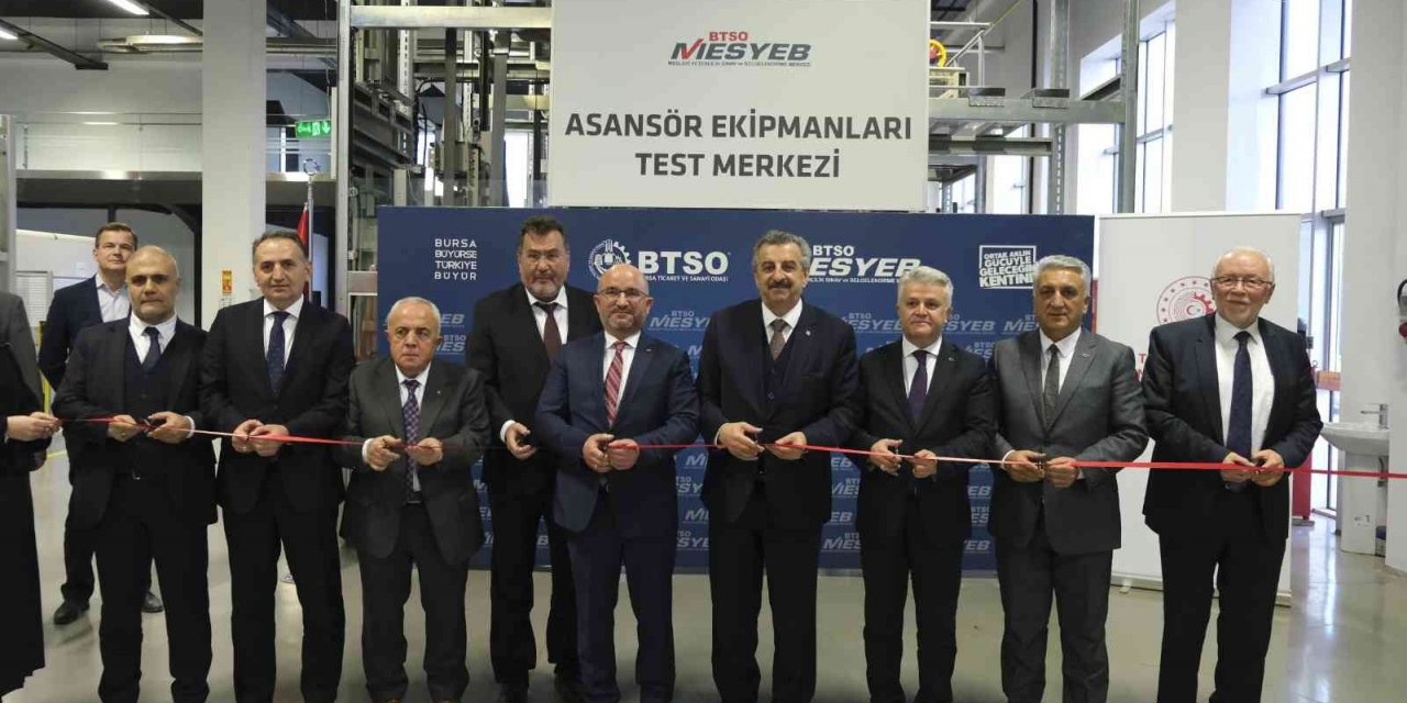 Asansör sektörüne yüzde yüz yerli test merkezi