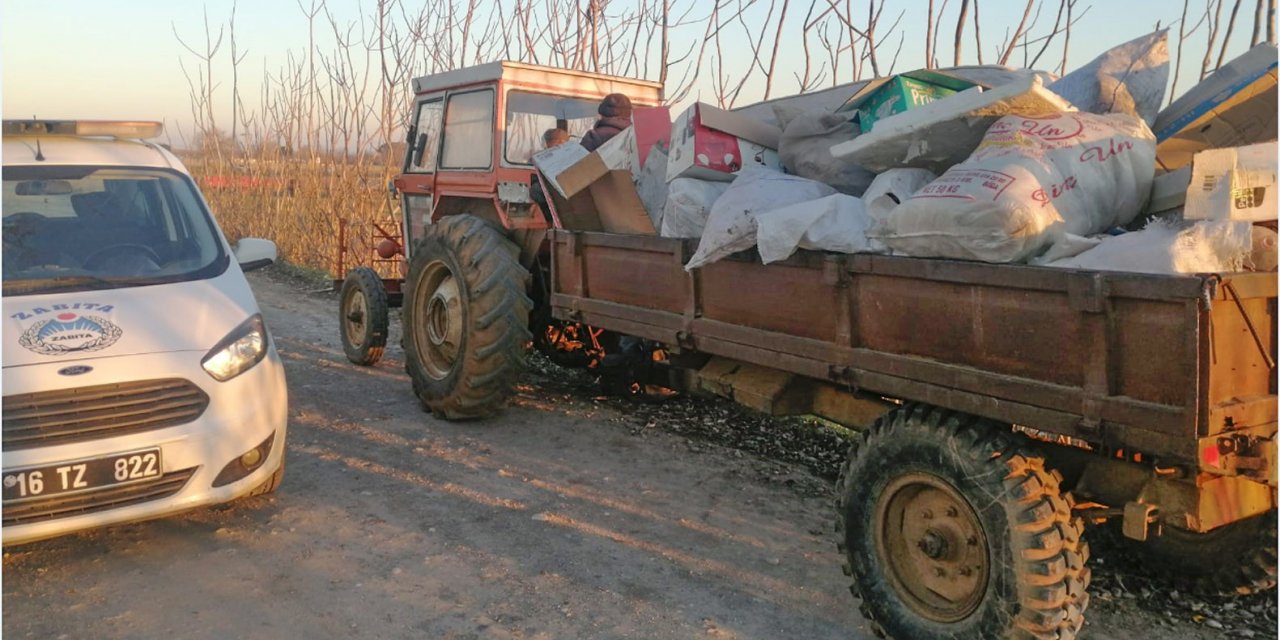 Karacabey’de kaçak moloz dökenlere geçit yok