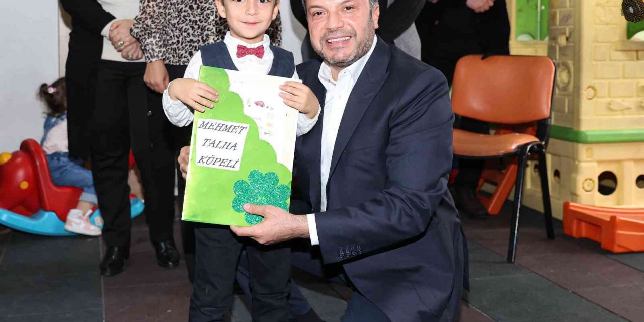 Yüreğir Belediyesi kreşlerinde karne heyecanı