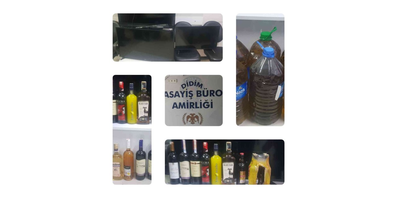 Didim’de hırsızlık şüphelisi 5 kişiyi emniyet yakaladı