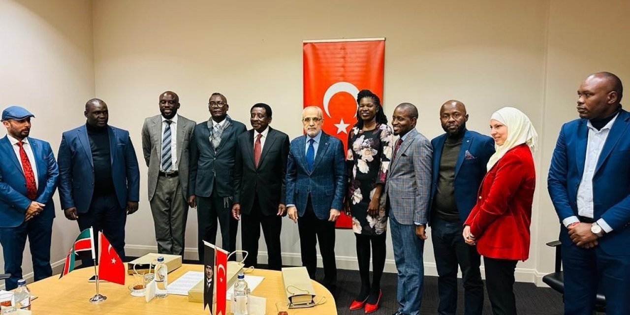 Cumhurbaşkanı Başdanışmanı Topçu, Kenya’nın Sıaya Bölge Valisi Orengo’yu ağırladı