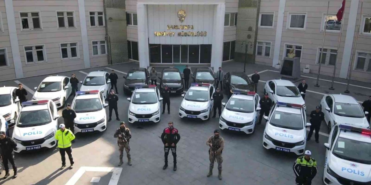 Şanlıurfa emniyetine araç takviyesi