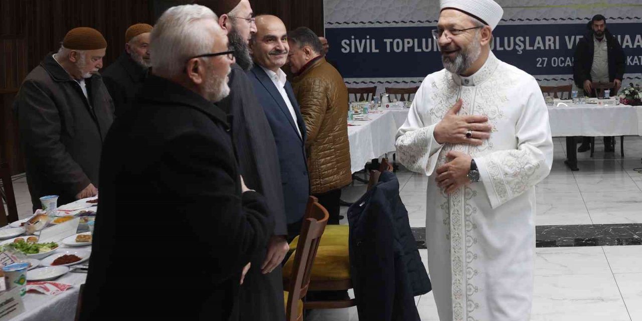Diyanet İşleri Başkanı Erbaş: “İslam, toplumsal dengenin ilacıdır”