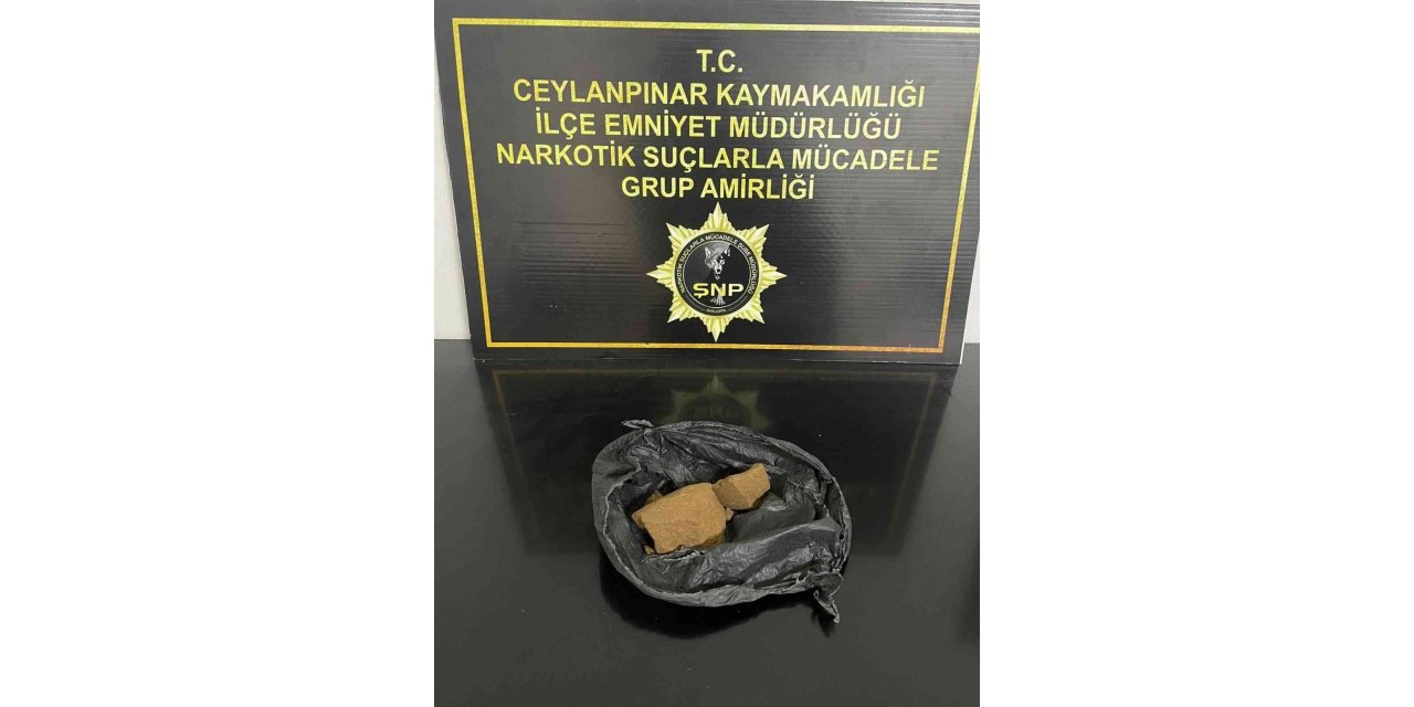 Bekçilerin durdurduğu şahsın üzerinden uyuşturucu çıktı