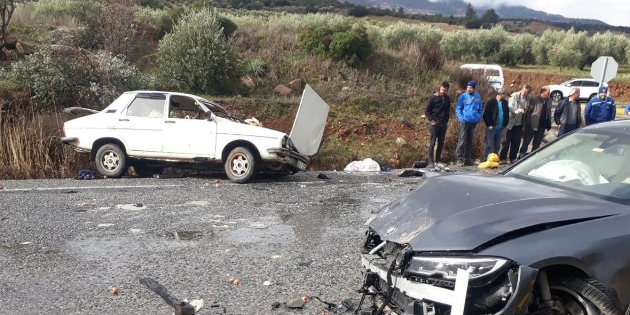 Karacasu’da trafik kazası: 1 yaralı