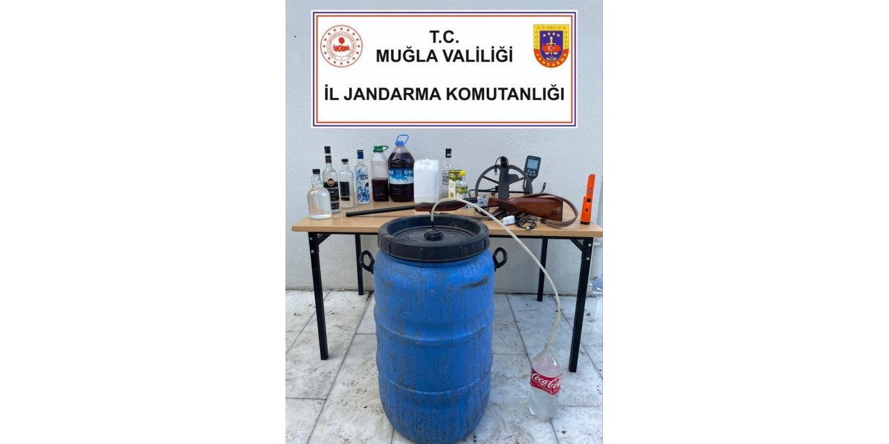 Yatağan’da sahte alkol operasyonu
