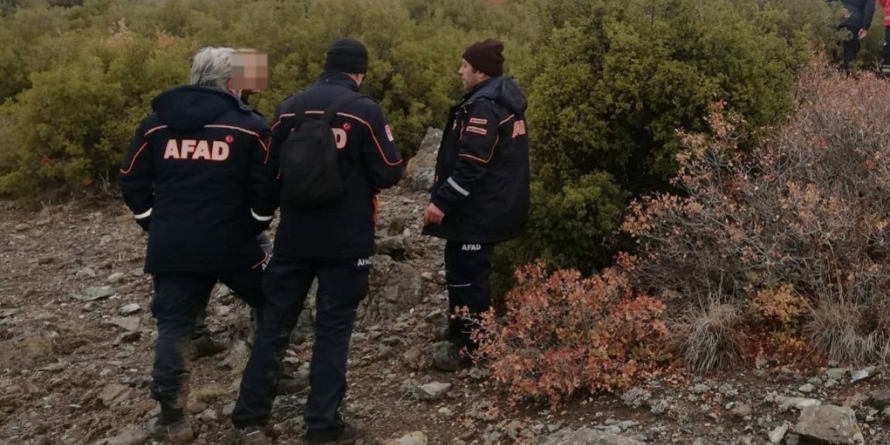 Uşak’ta kayıp yaşlı adam için arama çalışması başlatıldı