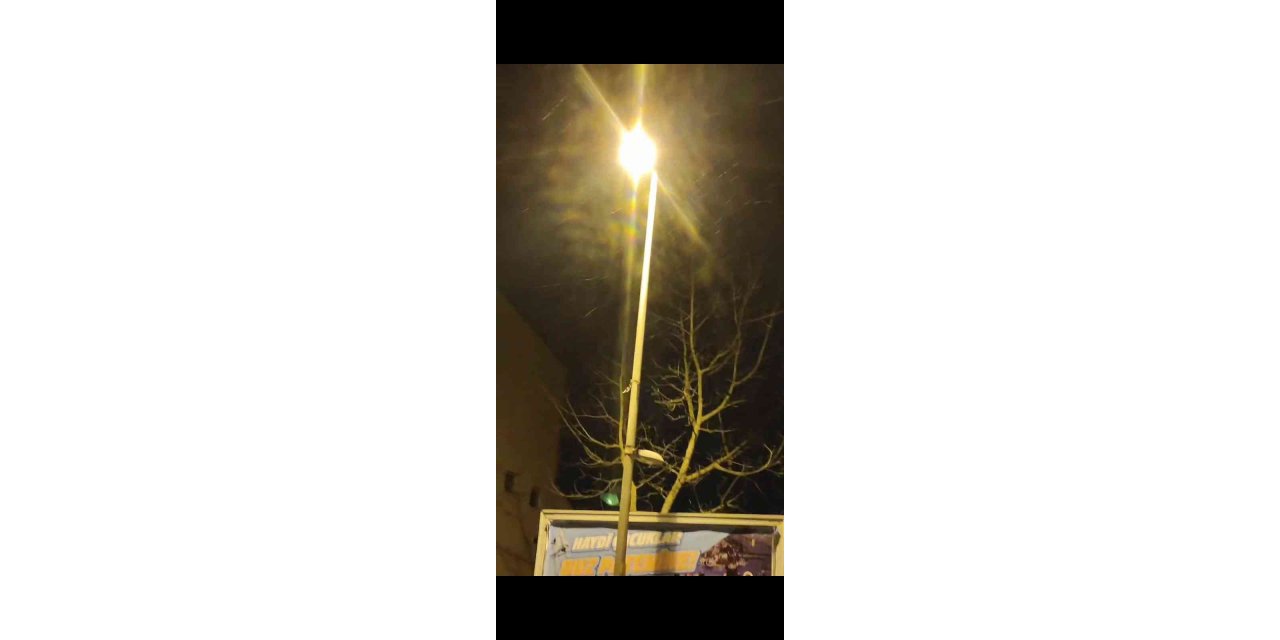 İstanbul’da ilk kar Silivri’ye düşmeye başladı