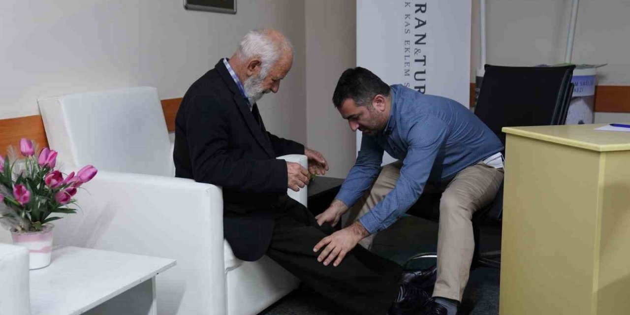 Huzurevi sakinlerine ortopedik muayene