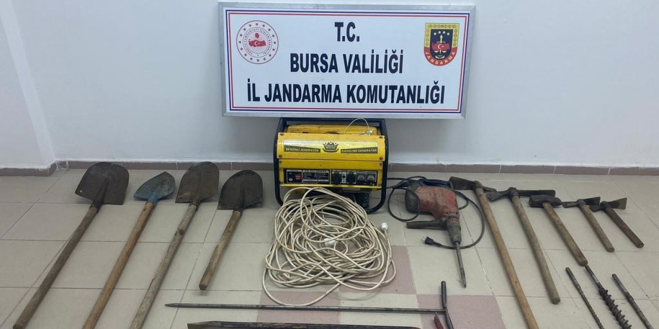 Bursa’da definecilere jandarmadan suçüstü
