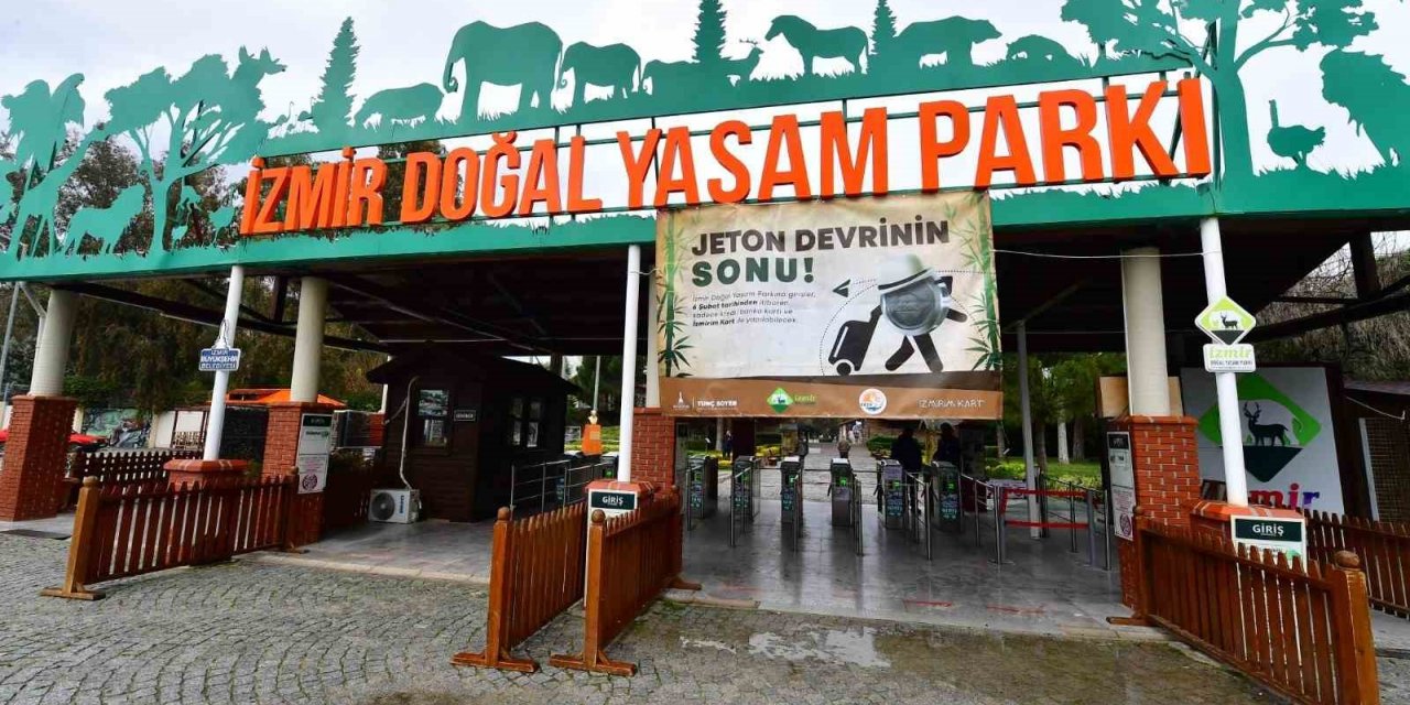 İzmir Doğal Yaşam Parkı’nda jetonla giriş dönemi bitiyor