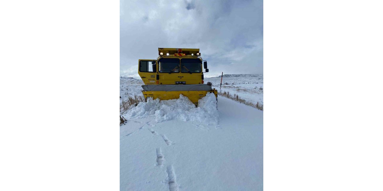 Kayseri’de kapanan 111 mahalle yolu ulaşıma açıldı